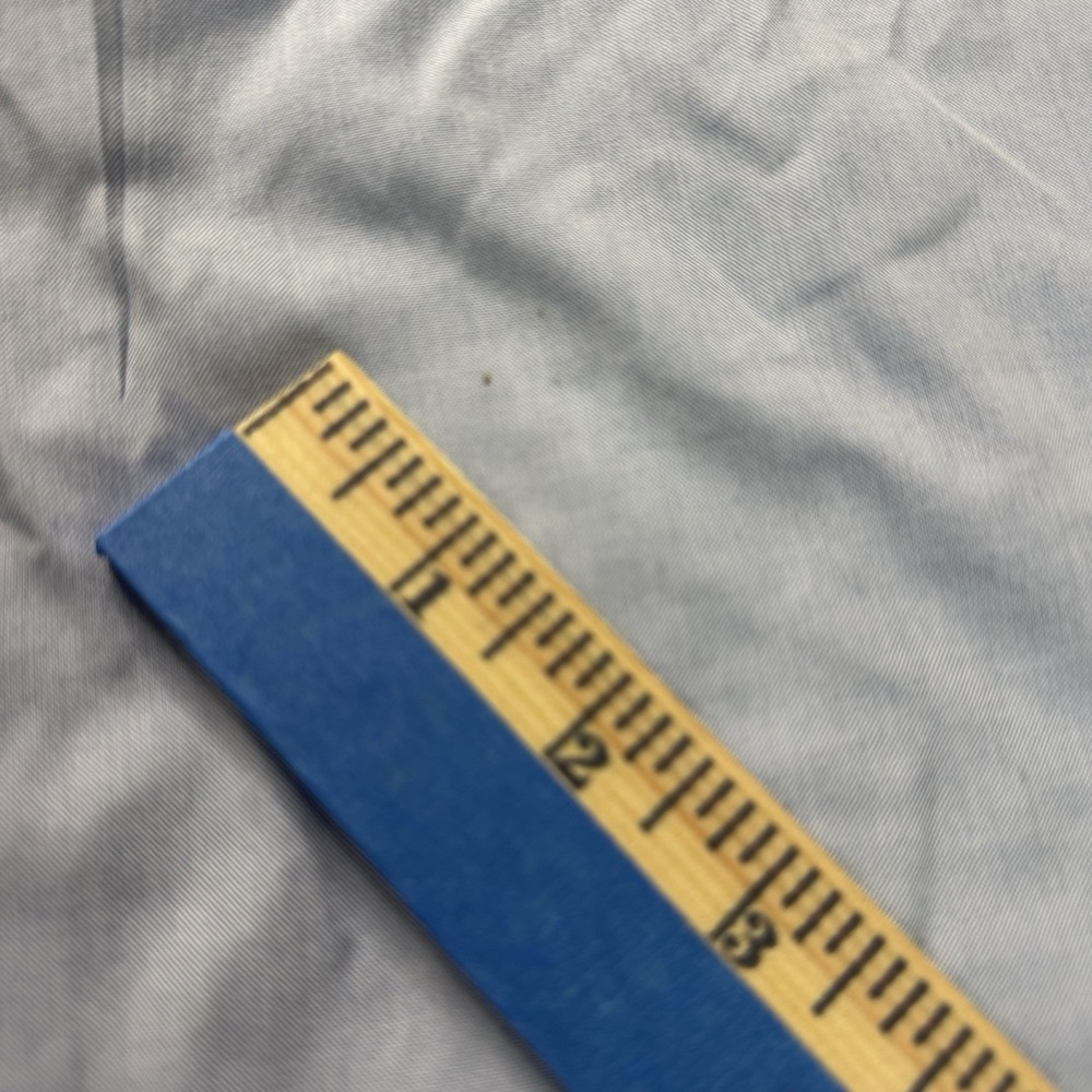 Brooks Brothers Dress Shirt Mens 16.5 34/35 Blue Regent Fit Non-Iron 1818 Cotton - Picture 6 of 7